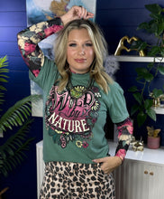 Load image into Gallery viewer, Where Flowers Bloom Mesh Top