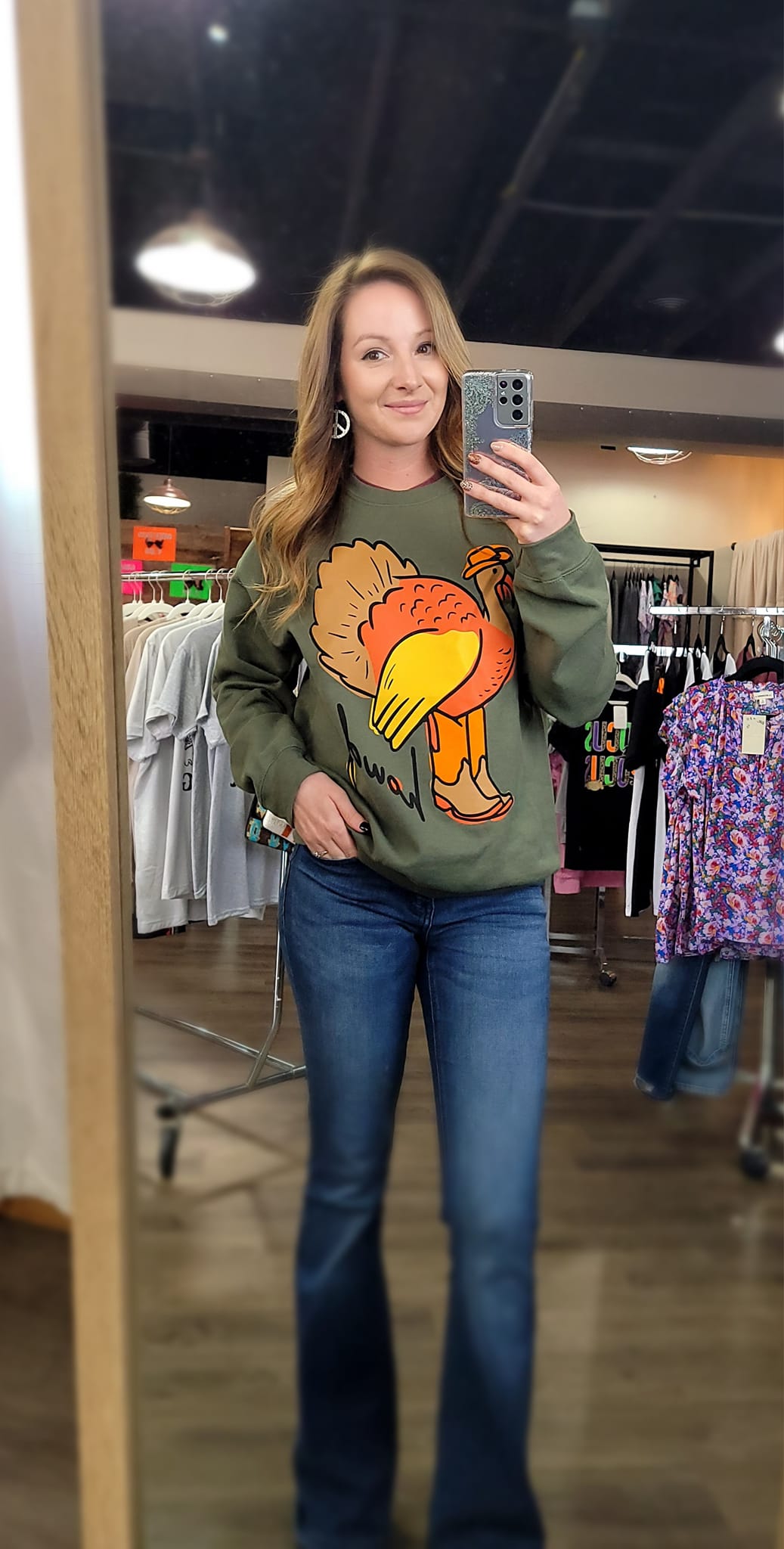 Howdy Turkey Sweatshirt