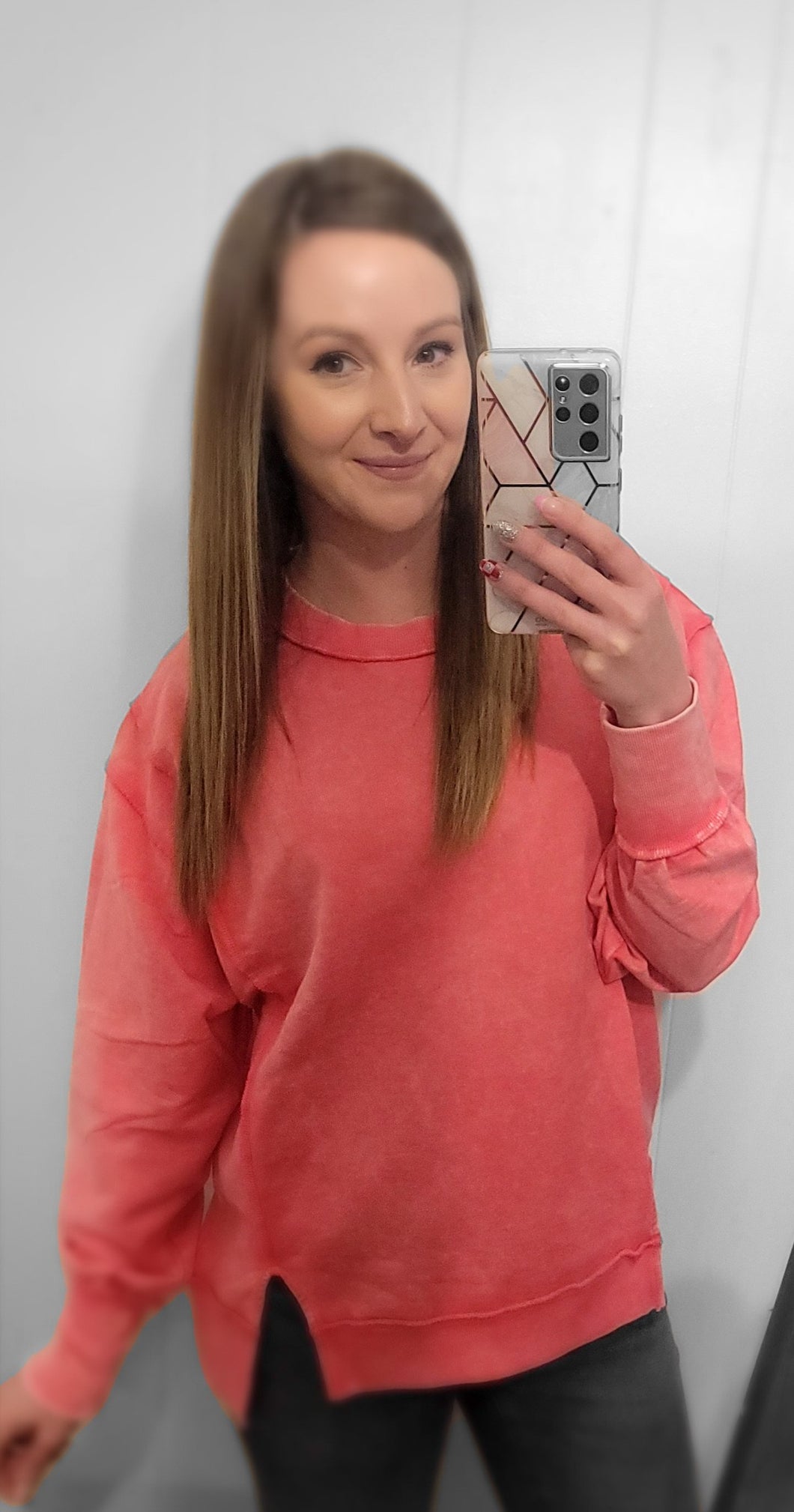 Pink Pullover