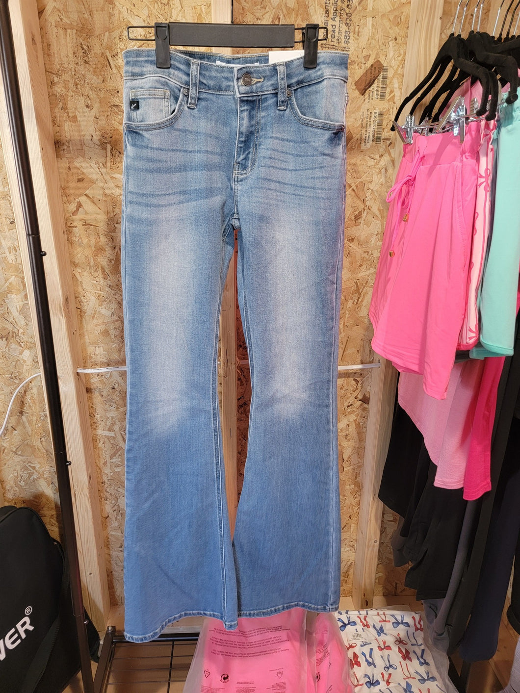 Kancan Light Colored Flare Jeans