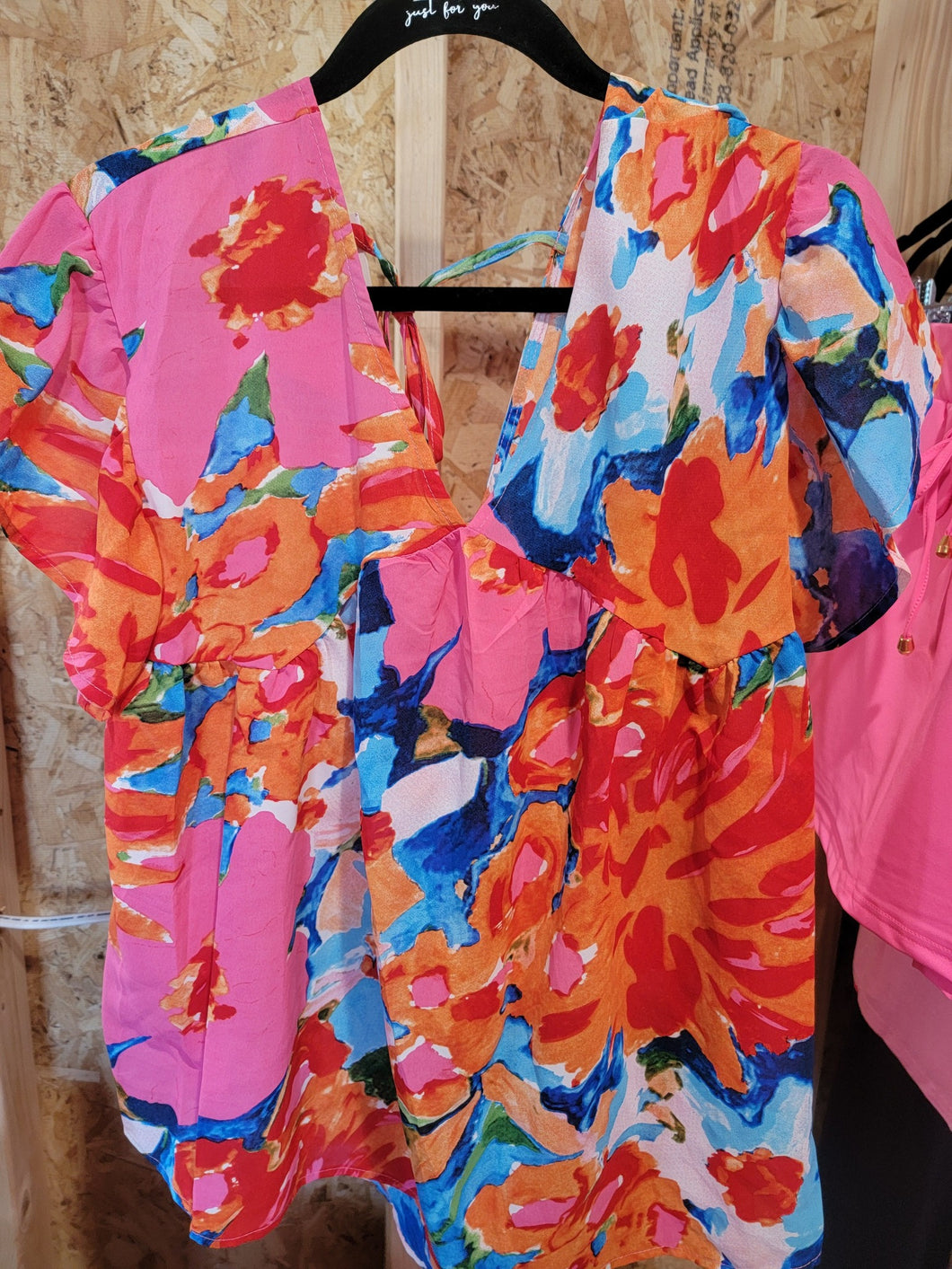 Bright Floral Top