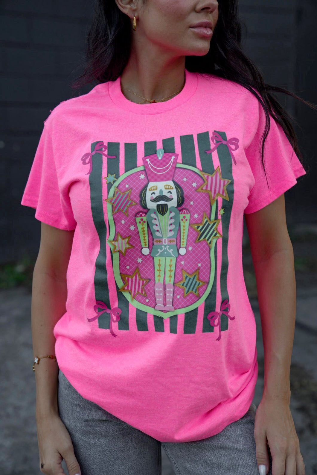 Hot Pink Nutcracker Tee