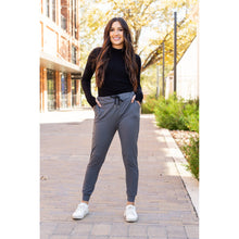 Load image into Gallery viewer, Preorder | The Cindy Charcoal Joggers - Luxe Leggings by Julia Rose® Round 2
