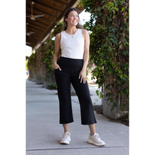 Load image into Gallery viewer, Preorder | The Gabriella -Black  High Waisted Gaucho Pants - Round 6
