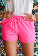 Load image into Gallery viewer, Solid Neon Pink Everyday Shorts
