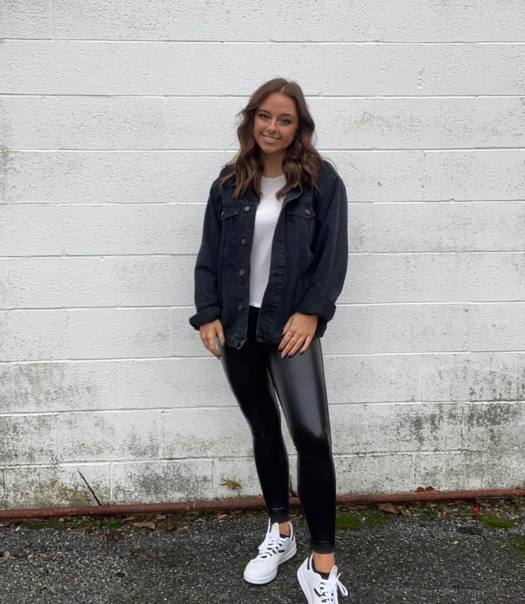 Faux Leather Leggings